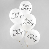 Сет из шаров "Happy birthday" 5 шт.