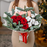 Новогодний букет "Лондон"