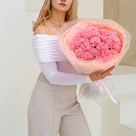 Букет из диантусов "Зиген"