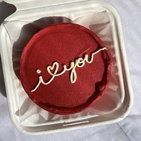 Бенто-торт "i love you"