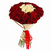 Букет "Лоле" из 51 красной розы