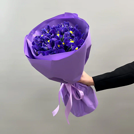 Букет из 15 ирисов 