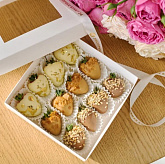 Бокс с клубникой в шоколаде "Сиэтл"