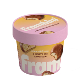 Frambini банан в молочном шоколаде