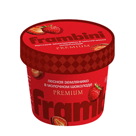 Frambini лесная земляника в молочном шоколаде