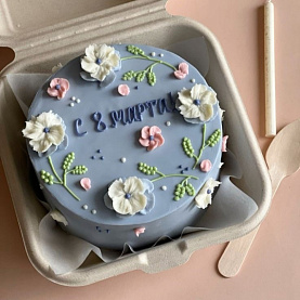 Бенто-торт "8 Марта" 